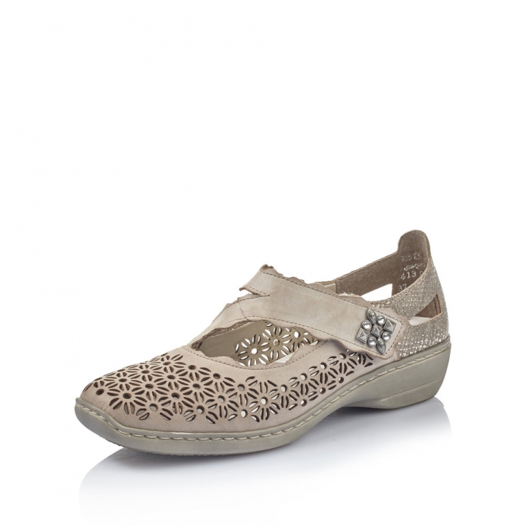 Rieker 413G4-42 bezs noi cipo  (24.990Ft)